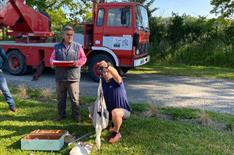 Camping Le Bois Joli-Lagon-Vendée-85-4 stars-Challans-Pornic-Noirmoutier-Swimming pool-Entertainment-Maeva-Family campsite-stork-mini farm - Camping Le Bois Joli