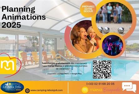 Camp'Maeva App - Camping Le Bois Joli - vendée - Camping Le Bois Joli