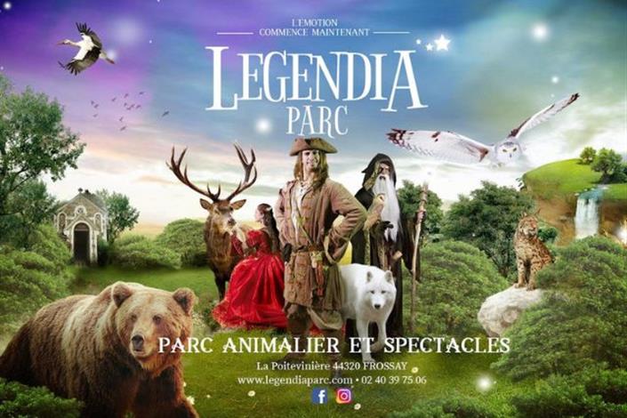Live show Immersive live show at Legendia Parc with actors in legend-inspired costumes - Camping Le Bois Joli